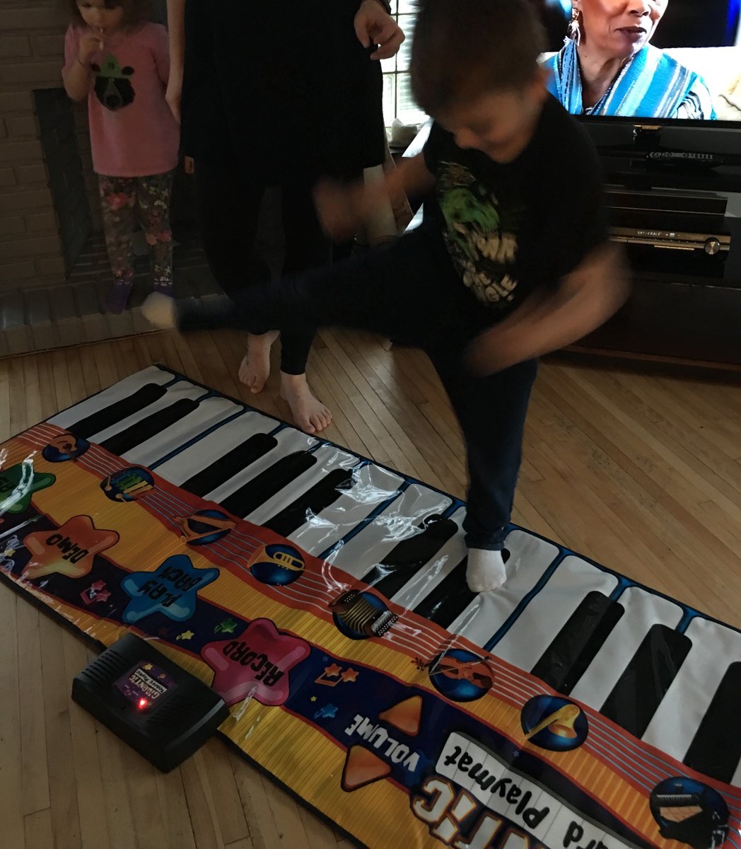 inmotionSK's tweet photo. Chase testing out the 6' Piano Playmat for this year's Active Toy Guide #ATG2016 #inmotion https://t.co/dYslFJ7yDf