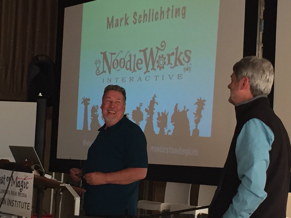 DigitalKidsCon's tweet photo. How to create games #DigitalKids love @NoodleWorks @dustormagic https://t.co/WtLJI1leit
