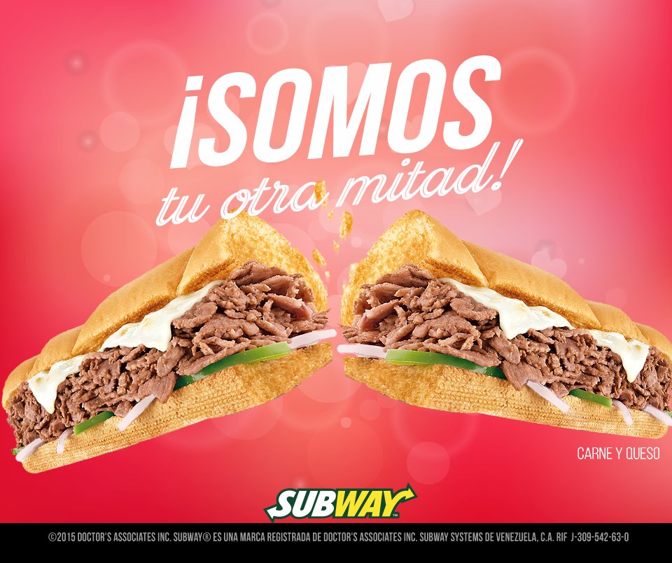 SubwayPzo's tweet photo. ¡Te esperamos en la #TorreColon y en #CaroníPlaza con Wi-Fi libre y tus vegetales favoritos, de 7:00am a 9:00pm! https://t.co/hx5dD5Nkqi