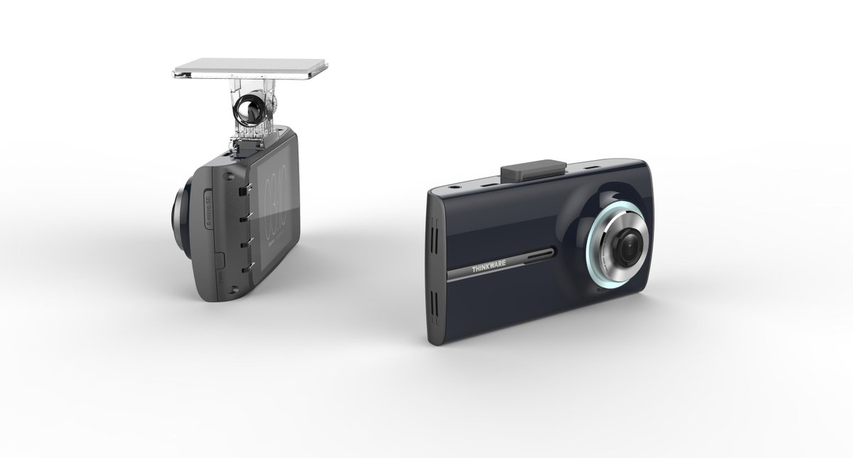 Thinkware's tweet image. When convenience is one package: the #X350 #dashcam. #BuiltinWiFi #LCDDisplay amzn.to/2fwopgh