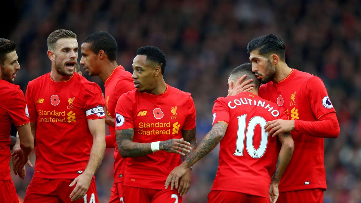 ESPNFC's tweet image. The Jurgen Klopp revolution is way ahead of schedule. es.pn/2egnSzB