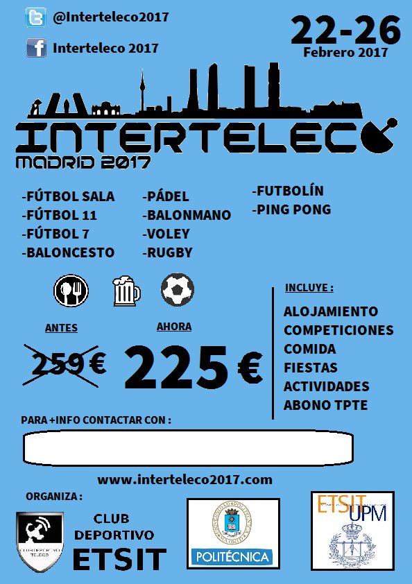 Interteleco 2017 tweet media