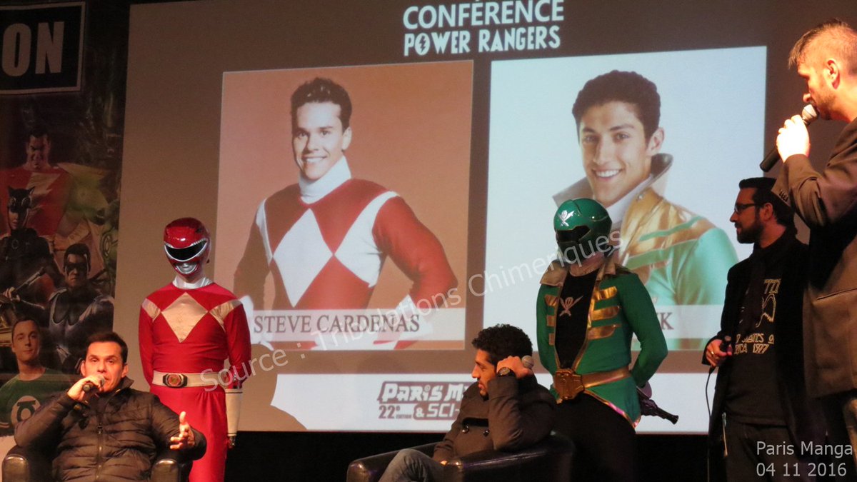 tribchimeriques's tweet photo. Nos photos du panel #PowerRangers à la #ParisManga2016 [#SteveCardenas #AzimRizk] https://t.co/bP4JdlCmHA 
#PMS22 https://t.co/xC88qNKPm2