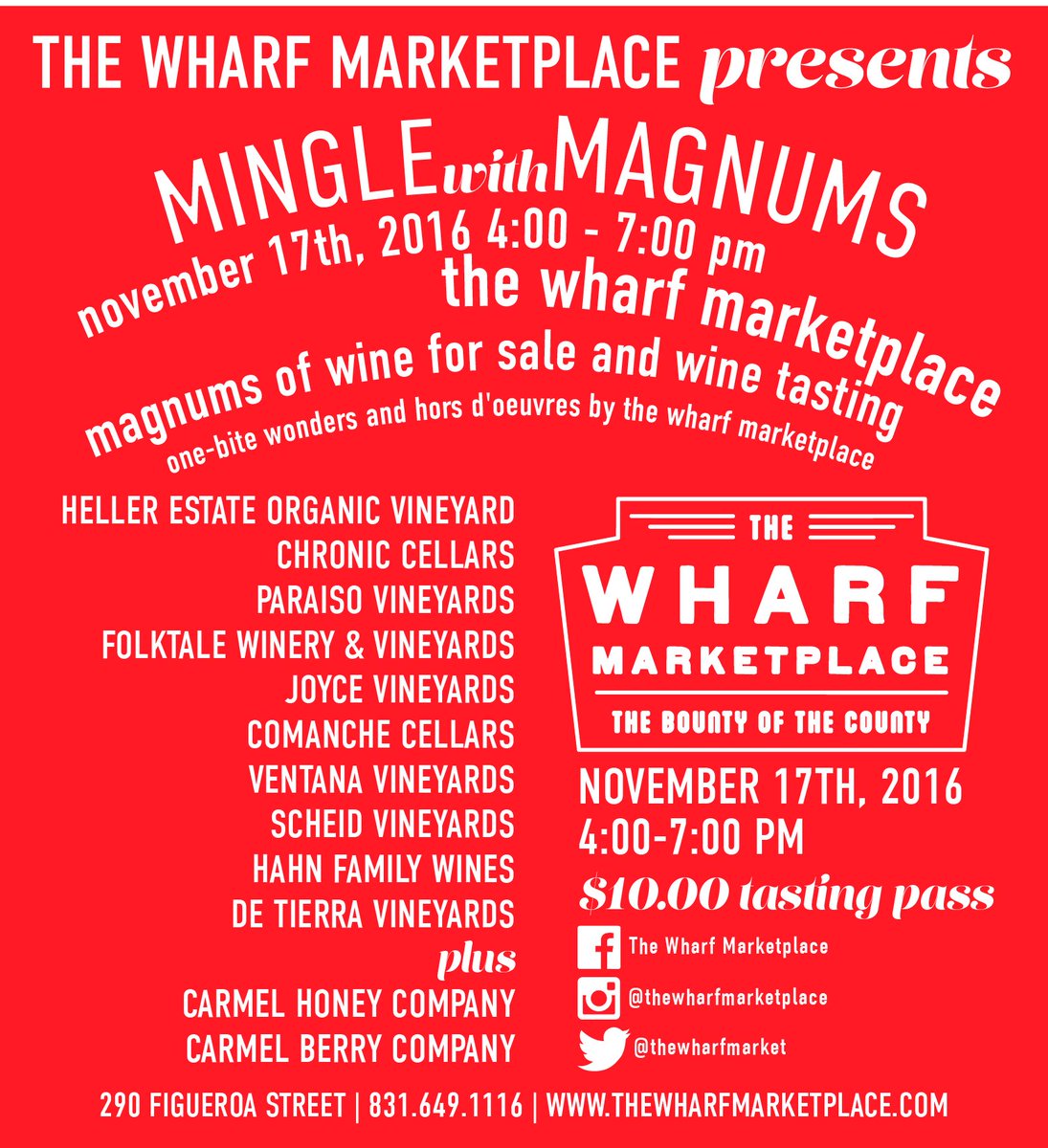 We're getting excited...are you? #thewharfmarketplace