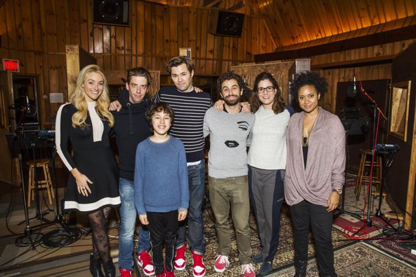 Exclusive! Enter the recording studio with the cast of Broadway's <a href="/FalsettosBway/">Falsettos National Tour</a>: bit.ly/2eGG1Vz
