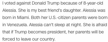 rebeccarnelson's tweet photo. GOP strategist Ana Navarro on why she voted against Trump—and for Clinton https://t.co/qhViKvimVD https://t.co/V3vIgCJTKg