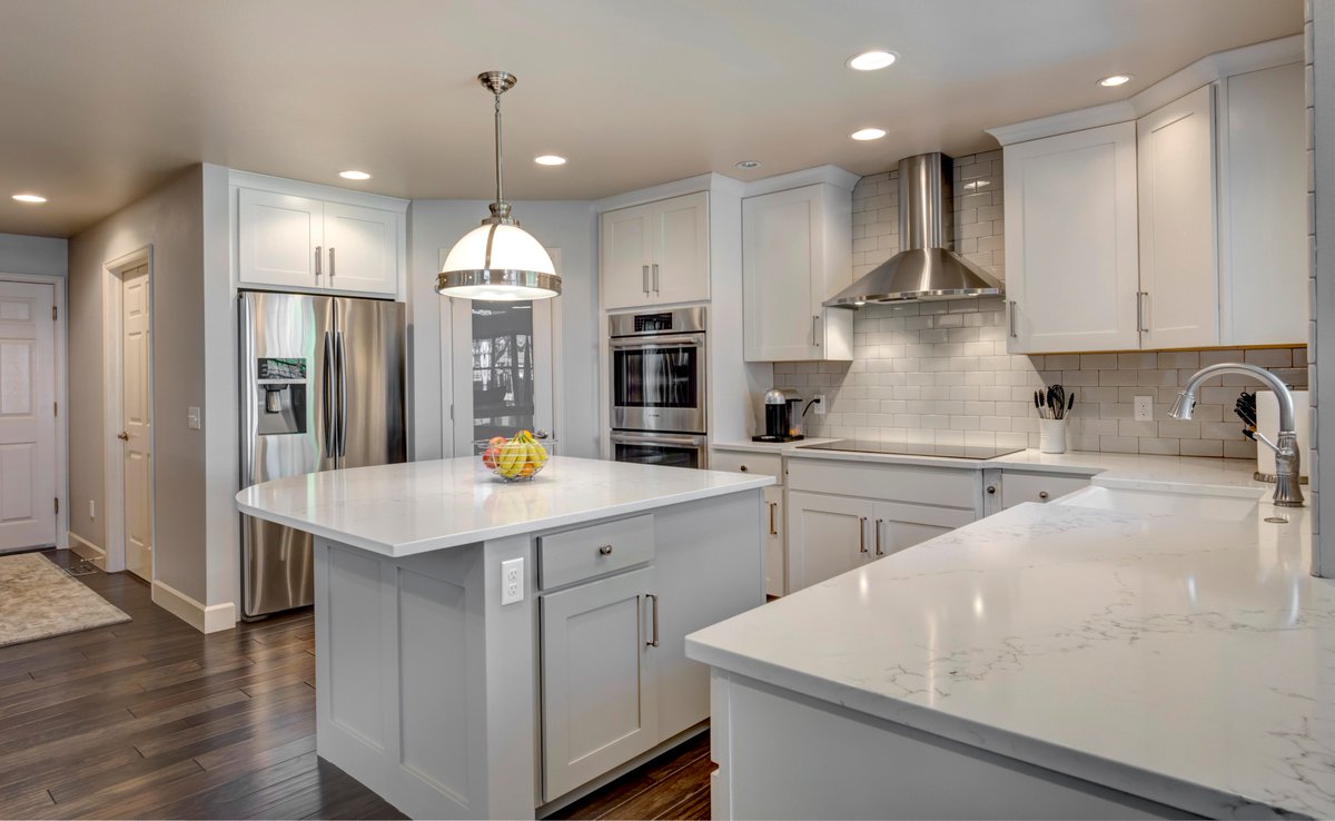 FBCremodel's tweet photo. Check out what we can do upstairs. Project of the Month is the Rothschild kitchen. Read more at https://t.co/jpbZKsoMo2 https://t.co/MOoaknYBDG