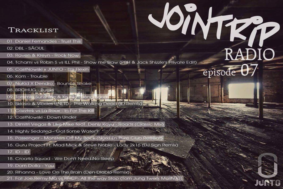 neexnova's tweet photo. JOINTRIP RADIO is live now! Inside a new track with our man @castnowski 💣 #imflexing #Tchami #Kom #BROHUG #Dondiablo https://t.co/lh9wu3gWA4