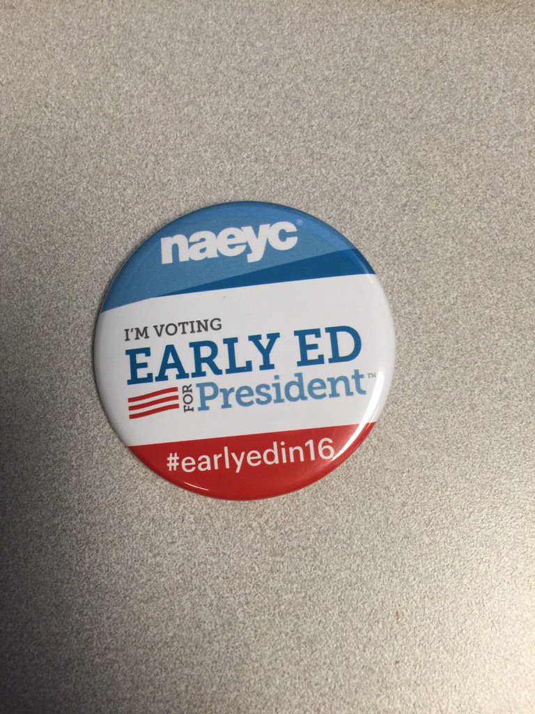 LuisHRoman11's tweet photo. Great job @NAEYC on your #earlyedin16 campaign! Vote with our youngest residents in mind! #vote2016 https://t.co/bDXtBaMEKw