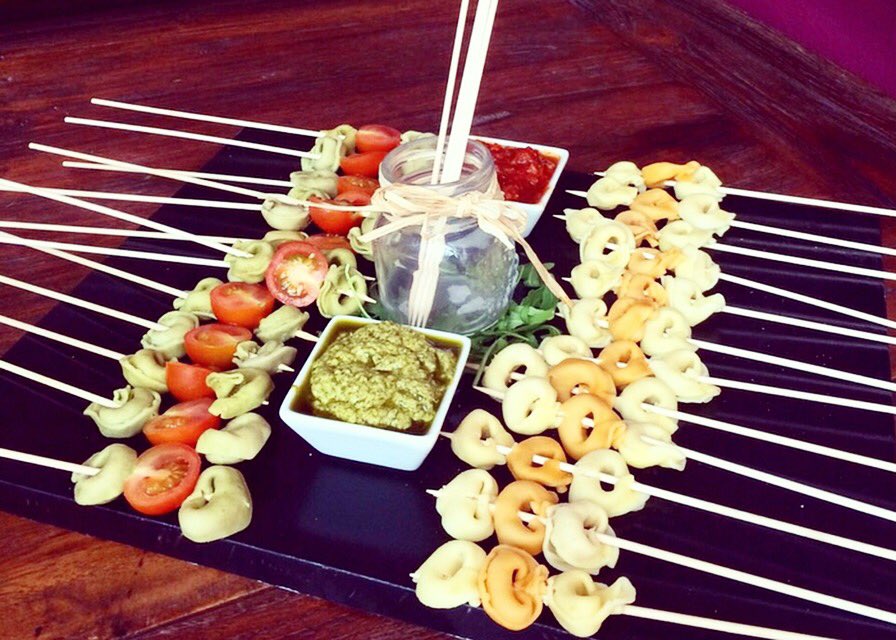 Bandejas que nos dejan sin palabras...Como este precioso plato de pasta!