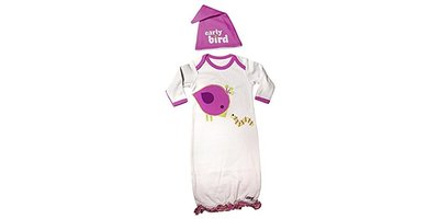 The early bird gets the adorable Gown &amp; Cap Set! bit.ly/2eoDYIv #BabyApparel #Cute #SozoUSA