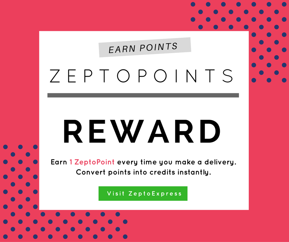 zeptoexpress's tweet photo. ZeptoExpress The Fastest On-Demand Delivery. Earn ZeptoPoints and redeem on your next order. More savings with ZeptoRewards. https://t.co/NjWN1Uzvcf