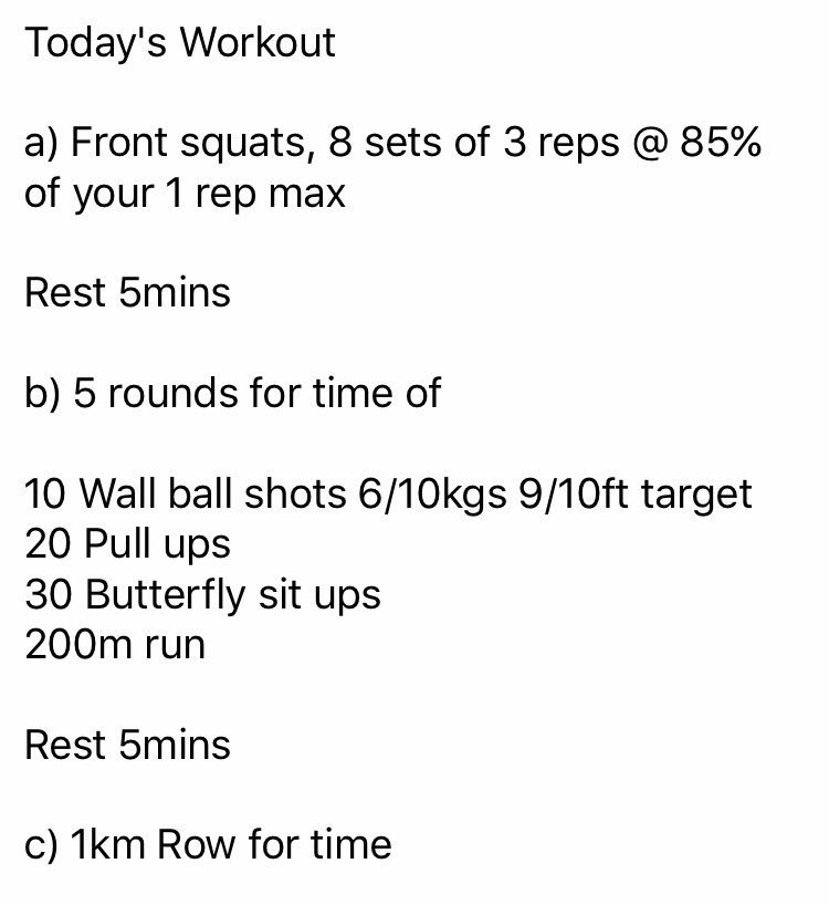 steve_buchanan2's tweet photo. Thank god its Monday people #SPTfit training #wod #workout #crossfit #MotivationMonday #reebok #nike #olympiclifting #exercise #gainzz https://t.co/iLkvqCNiFJ