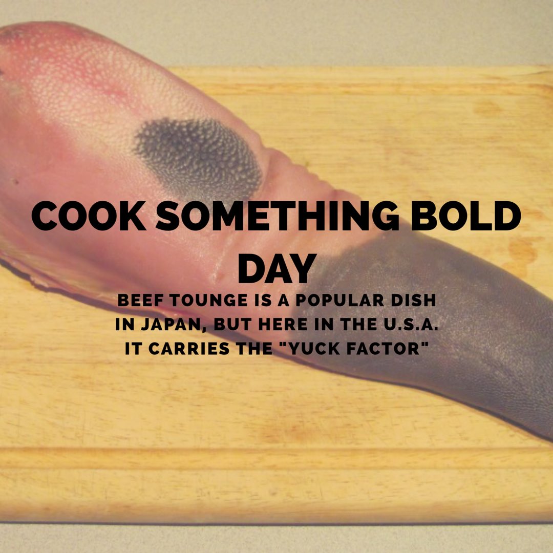 It's #cooksomethingbold today. #beef tongue is very tender. #beeflovingTexans #cattletales #exports