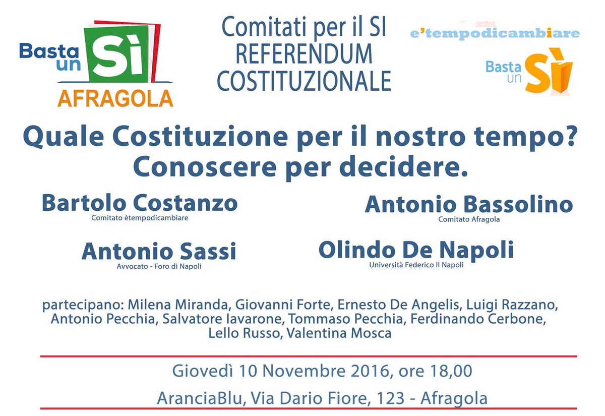 comitatonapoli's tweet image. Ad Afragola per #bastaunsi