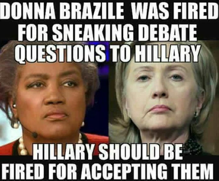 marilynkj's tweet photo. #RememberWhenHillary was given the debate questions ahead of time?
#Election2016 #LockHerUp #wikileaks
#MAGA3X #TrumpsArmy
#TrumpStrong https://t.co/712Q7CLKZb