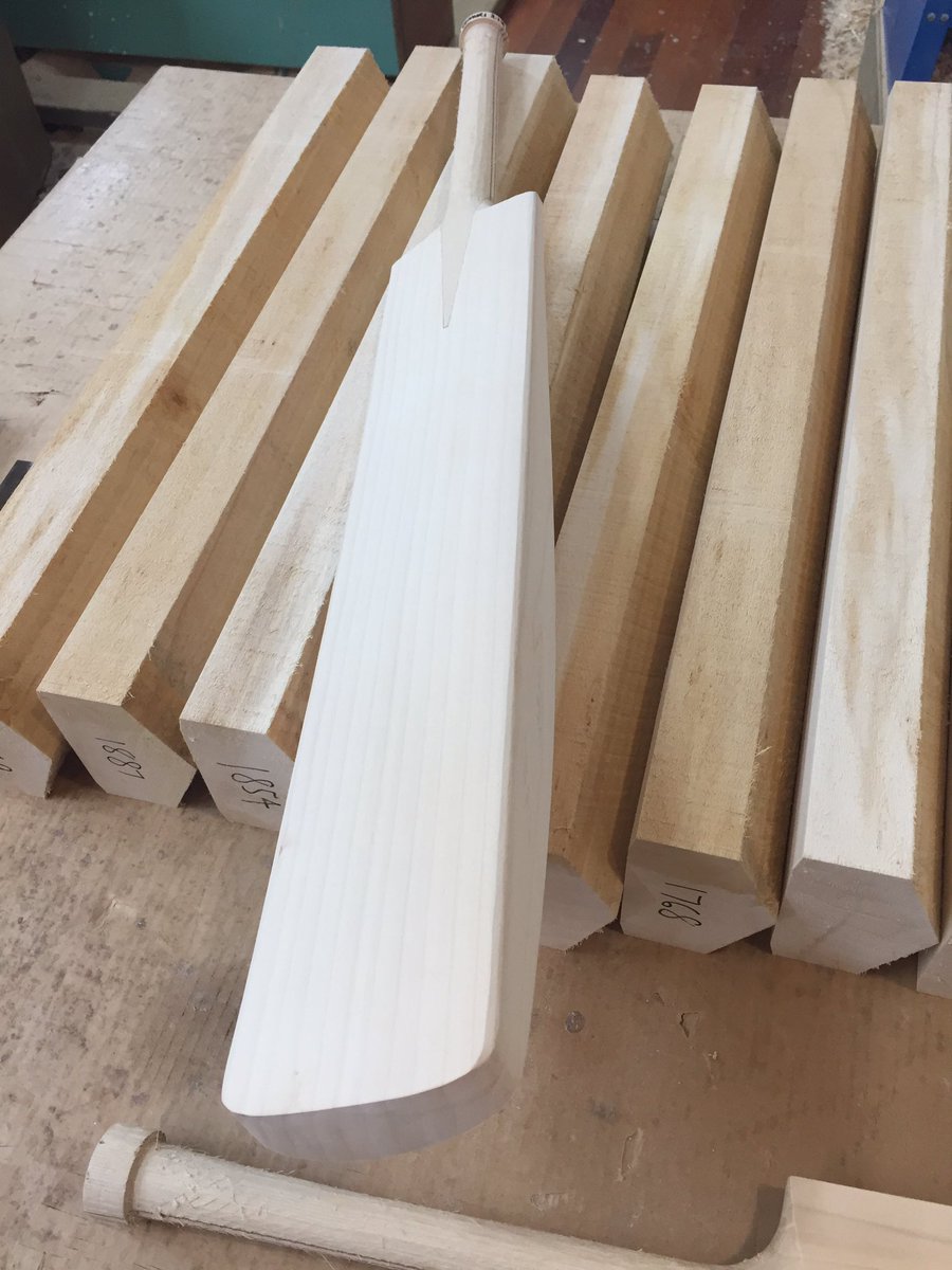 Lovely Signature bat off to India today.