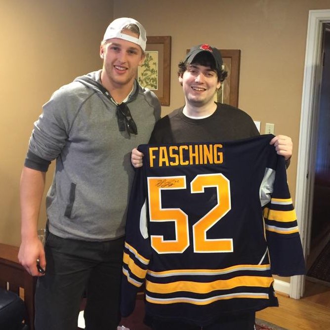 Awesome to meet John today! He suffers from a disease similar to that of my siblings. Check out his amazing story tinyurl.com/gun3snx