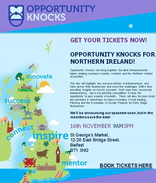 lecunningham15's tweet photo. Hi @SMECommunity_NI #OpKnocks is only 8 days away! Free event for a entrepreneurs: https://t.co/kuvRcZQqoh #NI https://t.co/ZGLEVD5Xxe