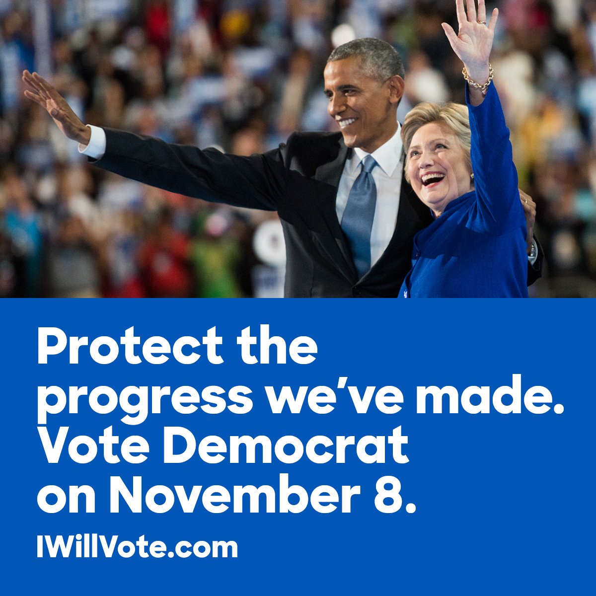 HillaryforDC's tweet photo. A vote for Hillary and Democrats down the ballot is a vote for the values that make America great: https://t.co/y3WXq5IhST https://t.co/r11TTe3OWK