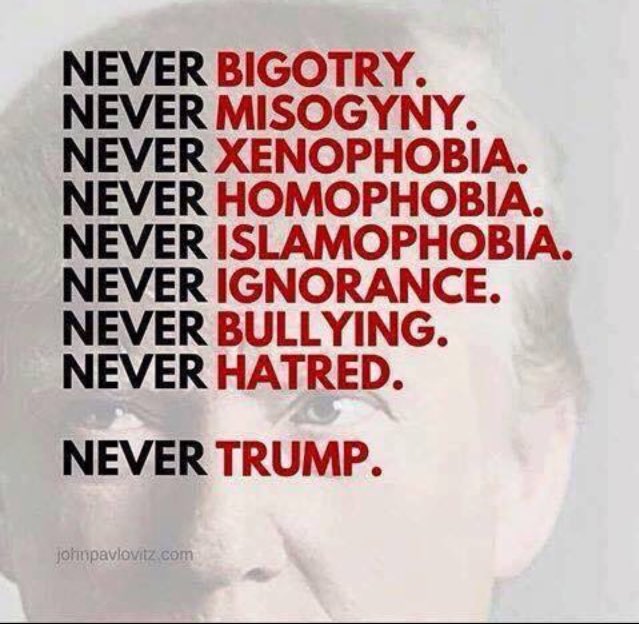 DMitchellCTV's tweet photo. Alright America, think before voting. Hillary ain't perfect but Trump is so wrong. He'll make USA the opposite of great. @realDonaldTrump https://t.co/5UVEb3q7qO
