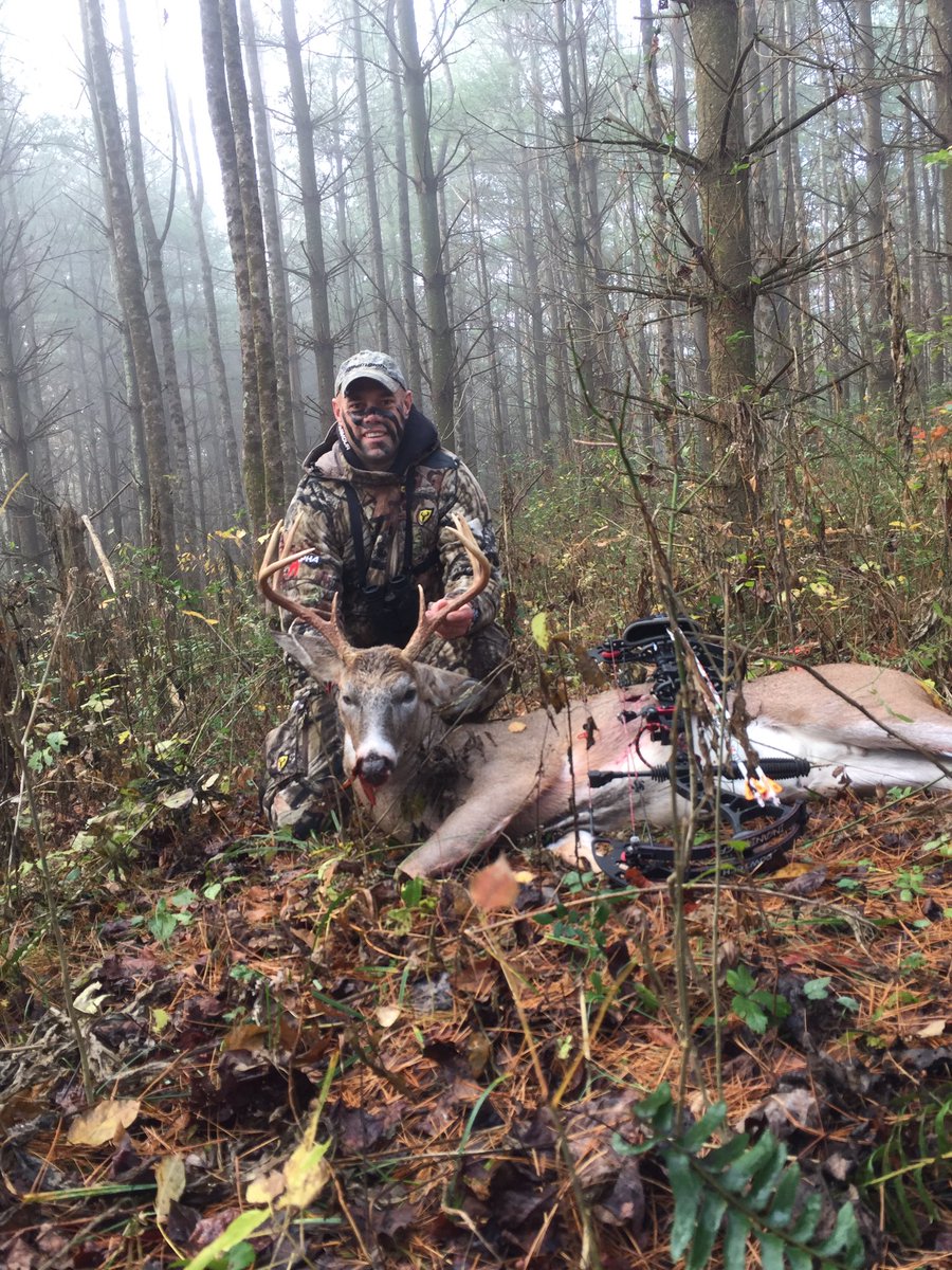 RT <a href="/Redarrowjeff/">Jeffrey Egnot</a>: Public land Ohio buck.. scouted, found a pinch point and got the job done.  <a href="/BowtechArchery/">Bowtech Inc.</a>