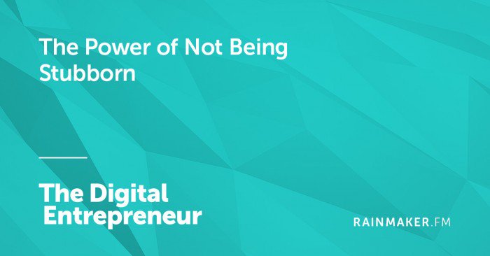 The Power of Not Being Stubborn  #emailgeeks codiflux.com/blog1/2016/11/…