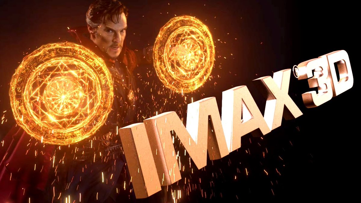 IniciativaV's tweet image. #DoctorStrange recaudó U$D 300 millones a nivel mundial y ya es la película más vista en #IMAX ✨