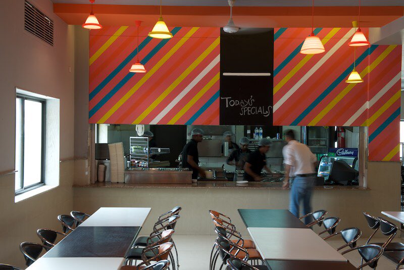 studiodesigninc's tweet photo. The cafeteria at the Arcgate office is a design narrative enhancing play at work. #designinc #indiadesignworld https://t.co/6IkNUBj4eJ