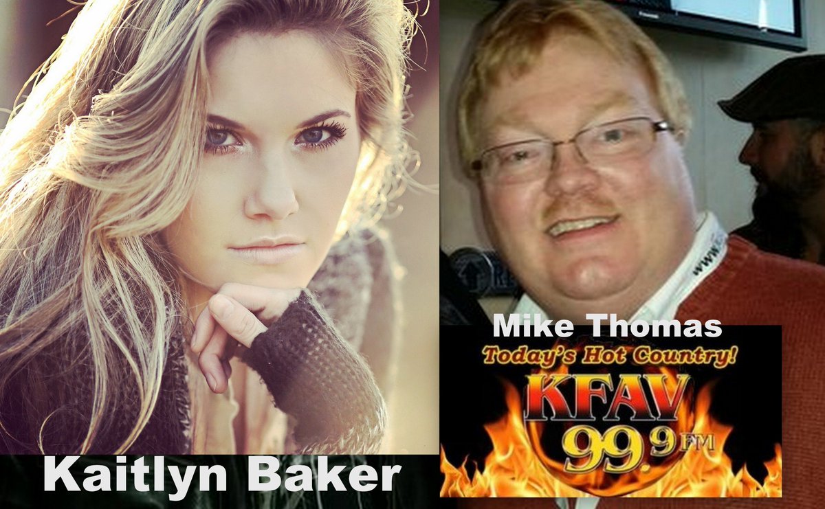 kaitlynabaker's tweet photo. Hey Warrenton, MO, I'll be on air w/ Mike Thomas, 99.9 #KFAV, 8am Tues. We'll talk about my song "To Pieces." Online https://t.co/ebm15CZQCO https://t.co/5uRit3dAcZ