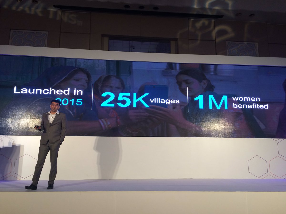 RosieHawkinsW's tweet photo. Transforming the lives of 1m women through digital education. Internet saathi from @google @tns_global #TNSD3 https://t.co/TemnSDJyCY