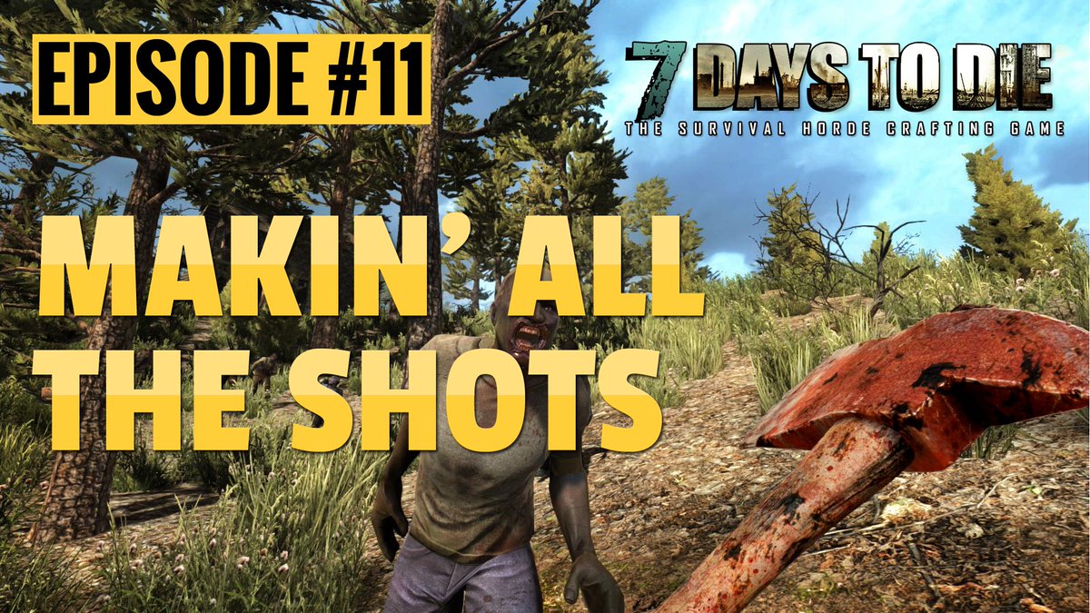 lootgrindersinc's tweet photo. Finally got a chainsaw in #7DaysToDie!

Watch: https://t.co/NRQ0US4NPz https://t.co/dN6SZvtKkZ