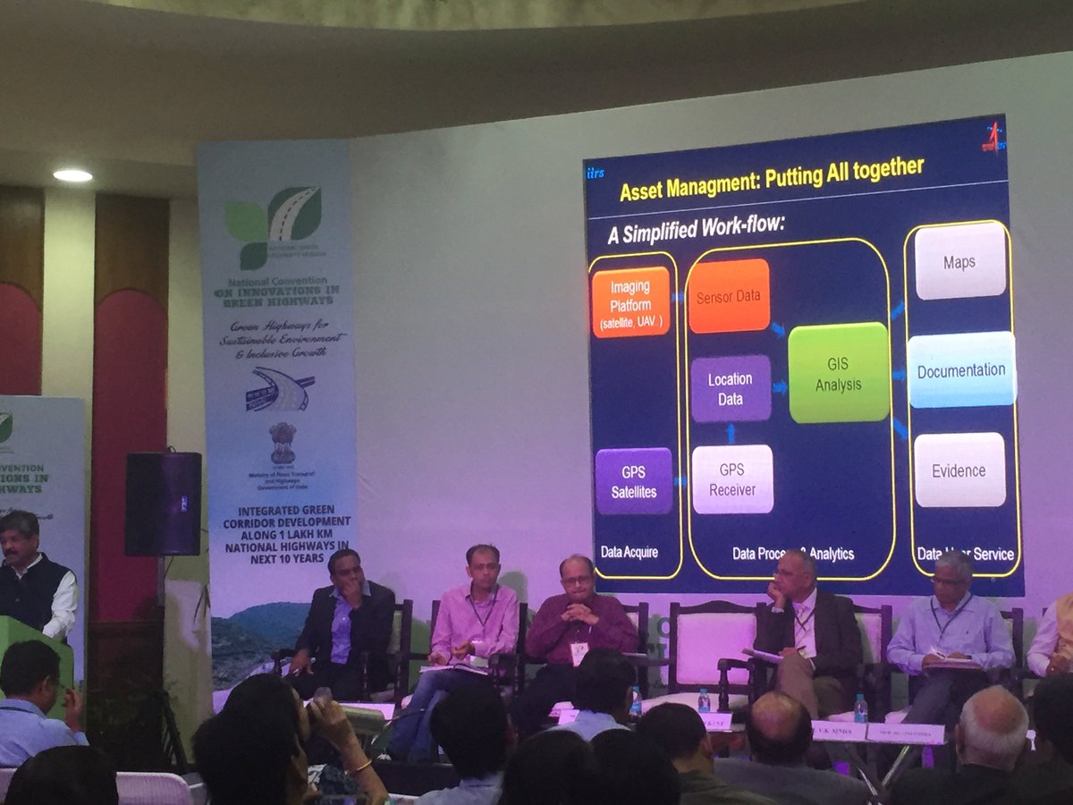 nationalgreenh1's tweet image. The co-chair summarises the #TechnicalSession and gives a brief about #Geotechnology #GIS #NCIGH16