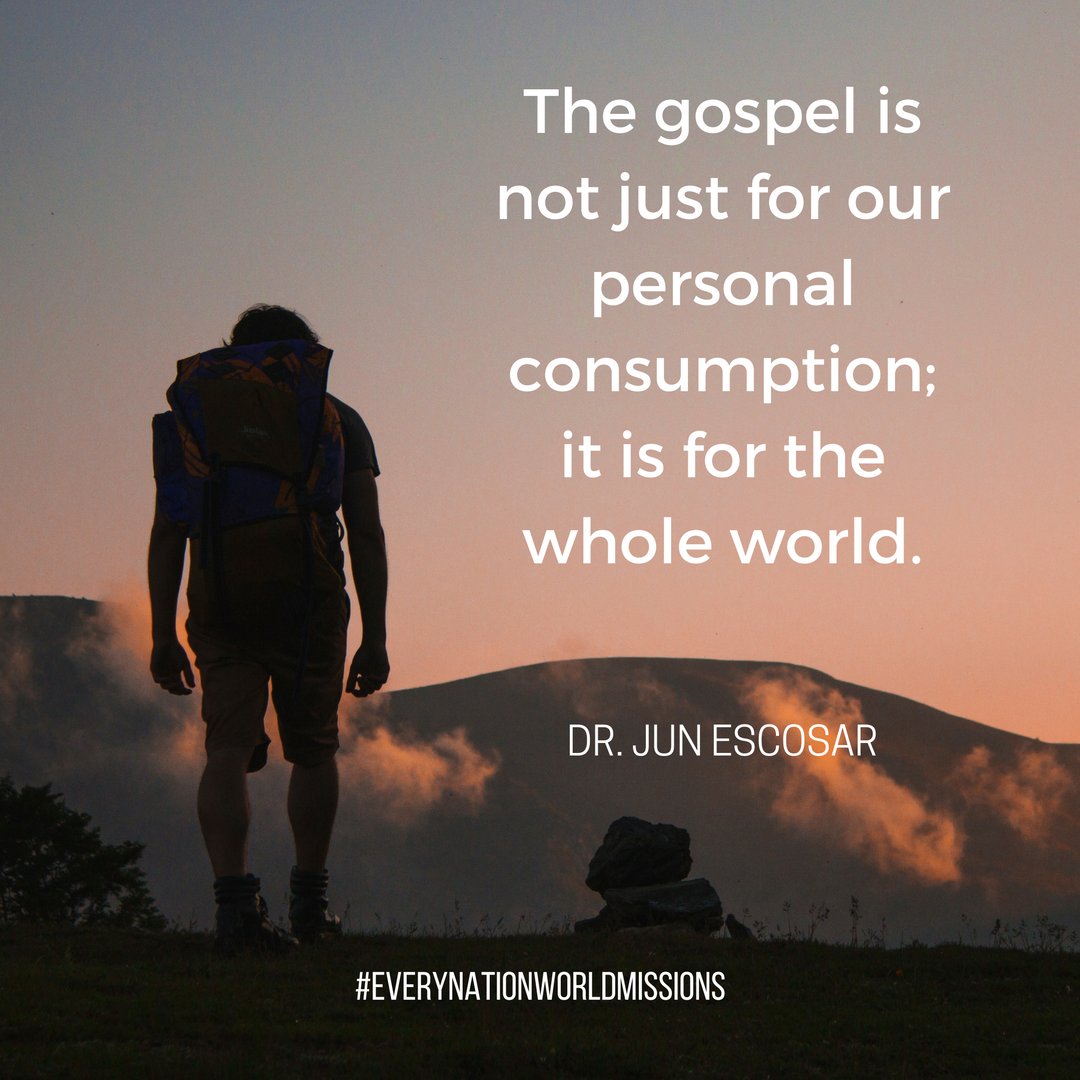 It's 9:38 a.m.! Let's pray for our missionaries, who are doing the good work of bringing the good news to the nations! #HoldTheRopes