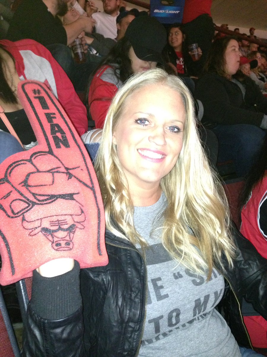Celebrating 40th birthday with bestie and the Bulls! #BullsNation #1Fan