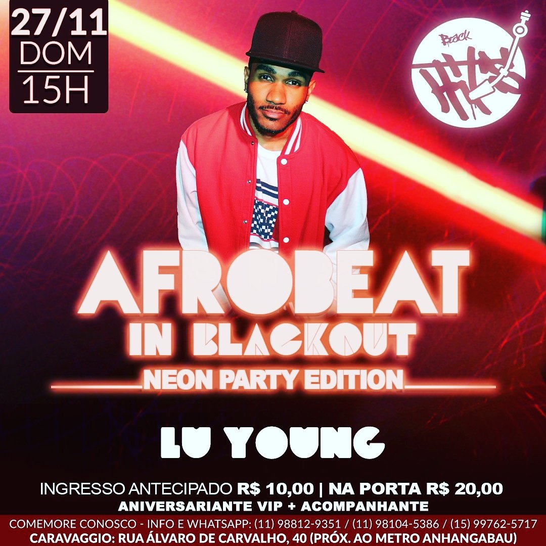 Blackhits_SP's tweet photo. DJ LU YOUNG DIA 27 DE NOVEMBRO ❤

CONFIRME SUA PRESENÇA PORQUE VAI ESTAR MUITO TOP ! <3 https://t.co/fuJvj0yxua https://t.co/7zmyf21oXm