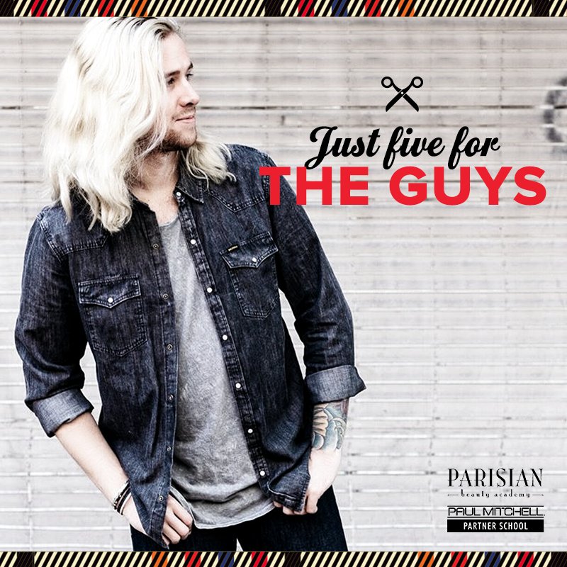 ParisianBtyAcad's tweet photo. Guys, get groomed for Turkey Day. All haircuts just $5 on Thursdays. Call 201-257-5956. #PMTSPBA #ThankfulThursdays https://t.co/WMv7hSiFUa