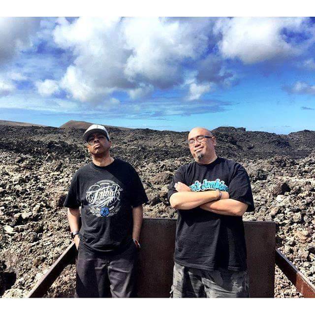 Eric Bobo y Dj Rhettmatic en la isla de Lanzarote <a href="/ericbobo/">EricBobo</a> <a href="/rhettmatic/">rhettmatic</a> <a href="/CypressJunkies/">CypressJunkies</a> #masters <a href="/TurismoLZT/">Turismo Lanzarote</a> #timamfaya #lanzarote #volcan