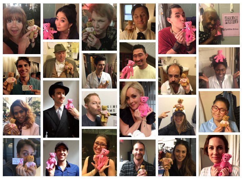 lisawalkscom's tweet image. For #Broadway fans watching #dwts #ShowStoppersNight: Fight #breastcancer with teddy bears signed by Broadway stars! bit.ly/ptb2016