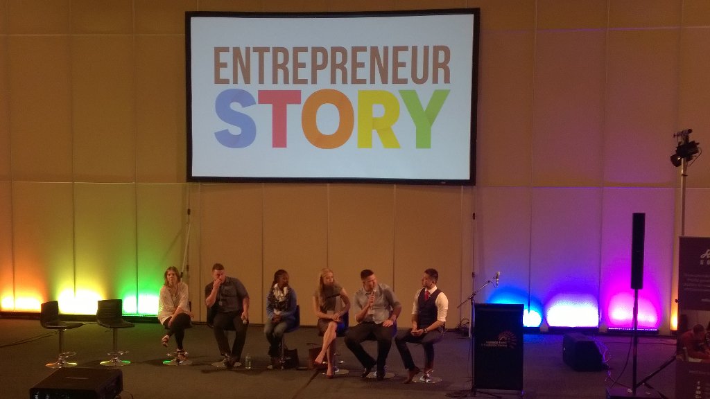 partnershipper's tweet photo. I know two people on the panel #EntrepreneurStory2016 @sheshivalry @VasInnovation @Entrepre_story https://t.co/YLlWOt9q4I