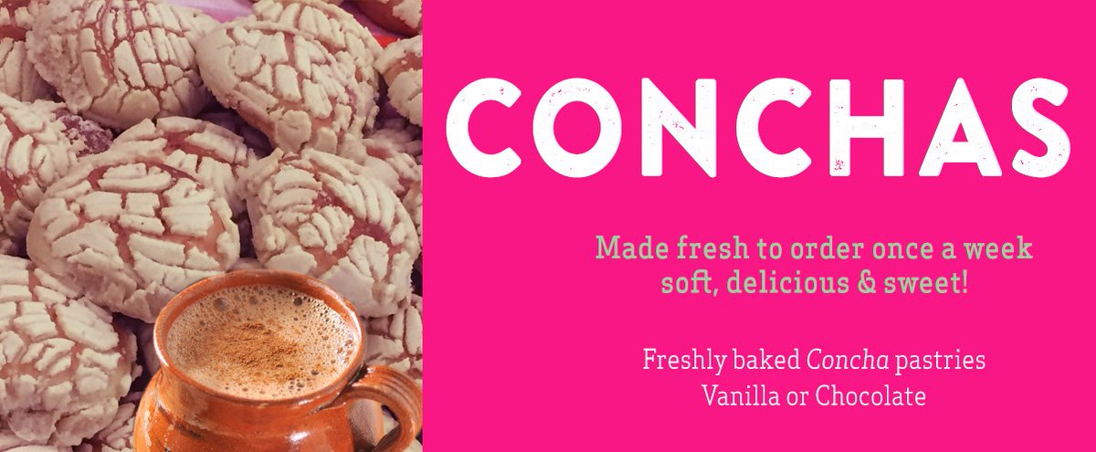 Mexikacouk's tweet photo. Mexican concha pastries made fresh to order: https://t.co/92tEtqQKFw https://t.co/Gb88Lnk9pP