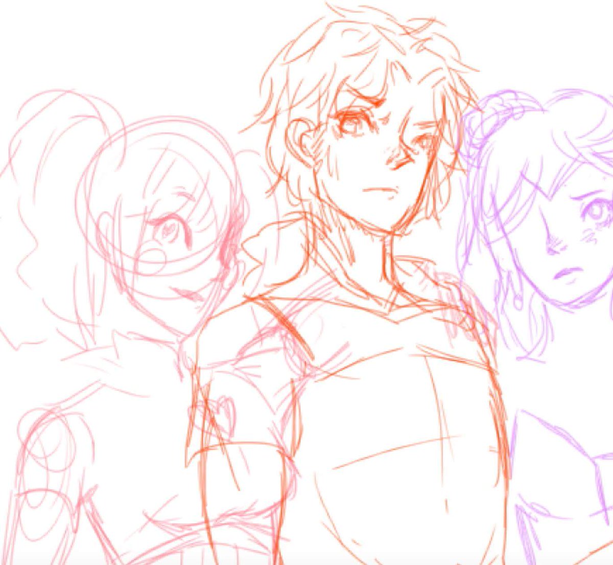 ((Tfw jnpr x 999 crossover wip 
But the field kids are ren and nora so no Renora
