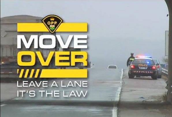 #OPP would like to remind drivers to MOVE OVER to Keep Emergency Personnel safe either at a collision scene or traffic stop. #MoveOver ^ag