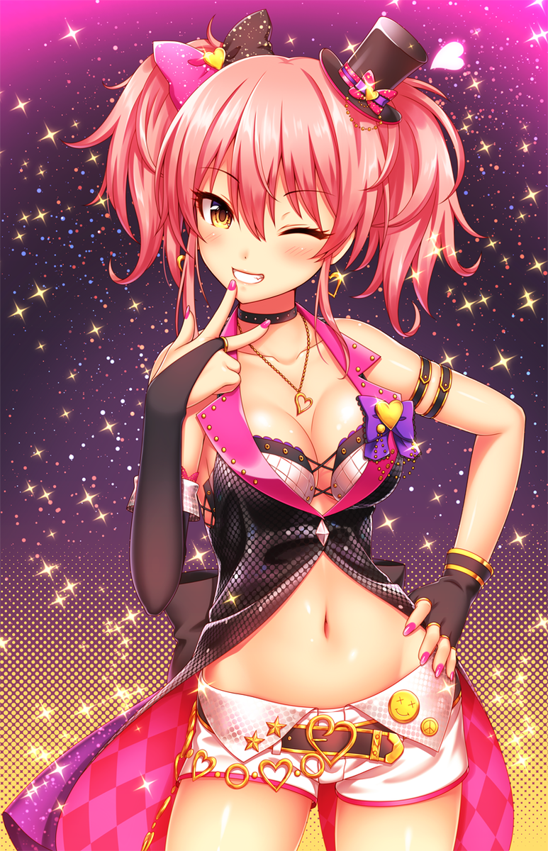 城ヶ崎美嘉 「冬コミで出す予定のマイクロファイバータオルのイラストです。
美嘉結構描いてるのに」|ナズナ🚑🌸👑のイラスト