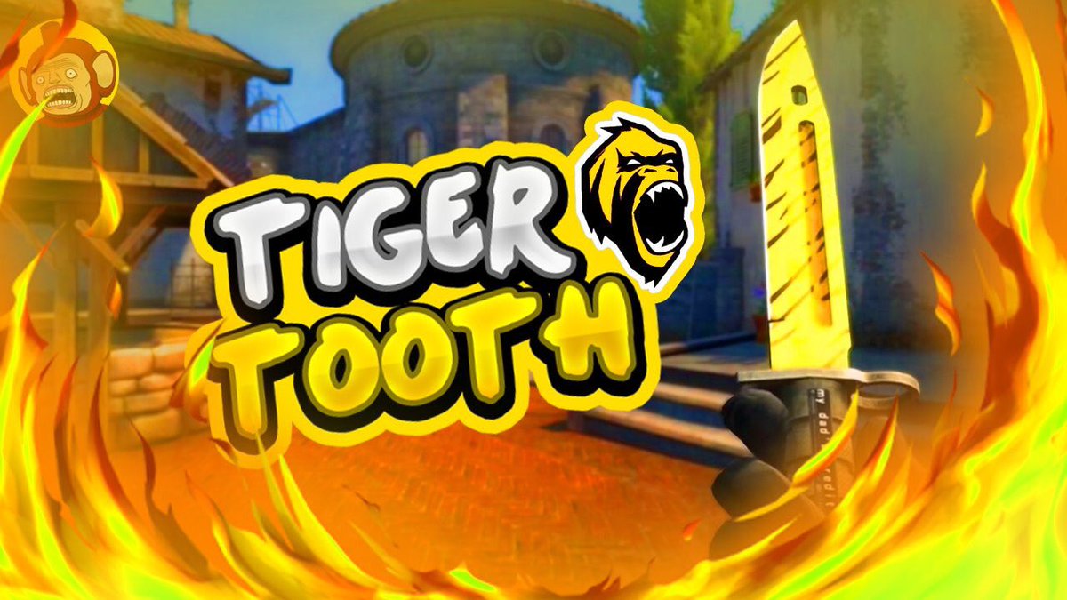 Tiger tooth Giveaway to enter : RT) tag friends and follow Us GL🍀 And don't forget to give a message to my boy @owbaydaisy for the artwork😱