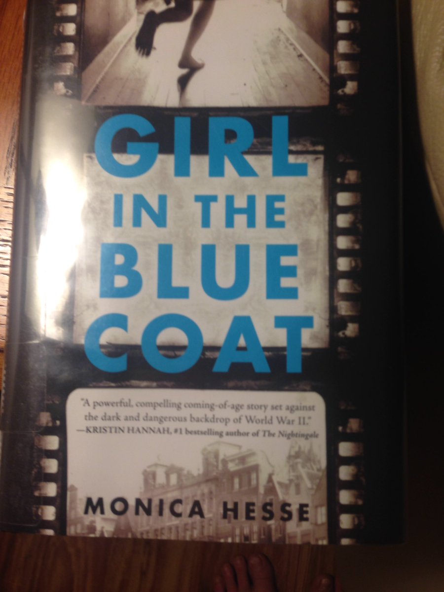 Aliciawahls's tweet photo. GIRL IN THE BLUE COAT by Hesse. Great YA historical fiction about the Dutch in WW2. @KnightsBookClub https://t.co/6AZuyOZq9I