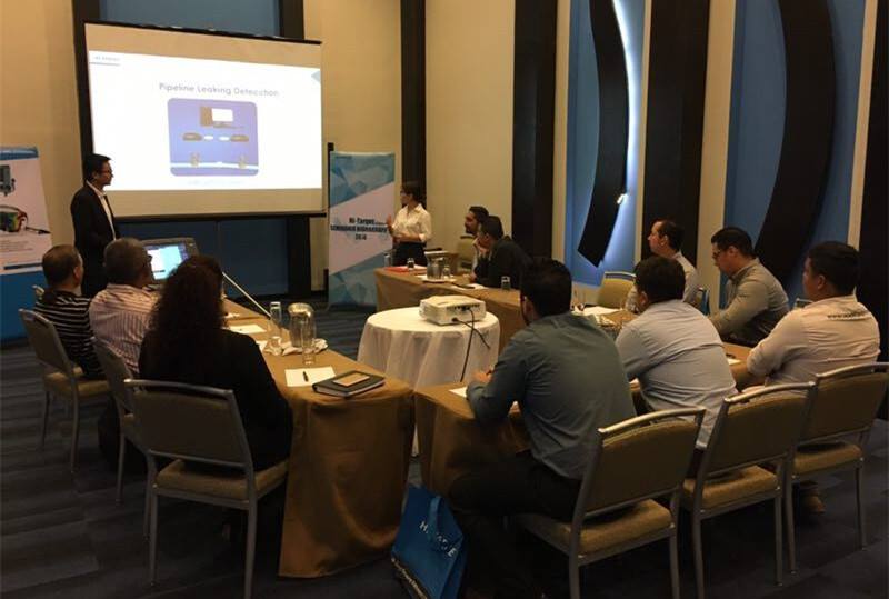 hitargetglobal's tweet photo. #HiTarget #hydrographic #seminar in #Panama with the newest #echosounder: “#HDMAX, Performance Max”. #marine #survey #instrument https://t.co/x1u5w27q5t