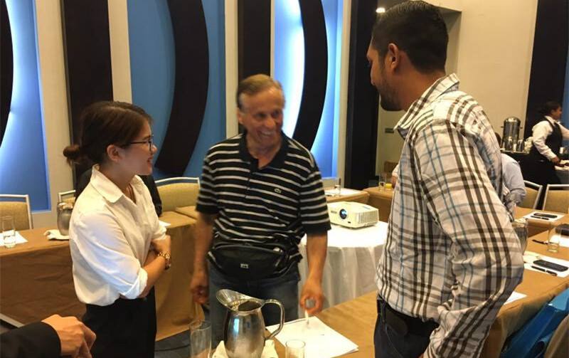 hitargetglobal's tweet photo. #HiTarget #hydrographic #seminar in #Panama with the newest #echosounder: “#HDMAX, Performance Max”. #marine #survey #instrument https://t.co/x1u5w27q5t