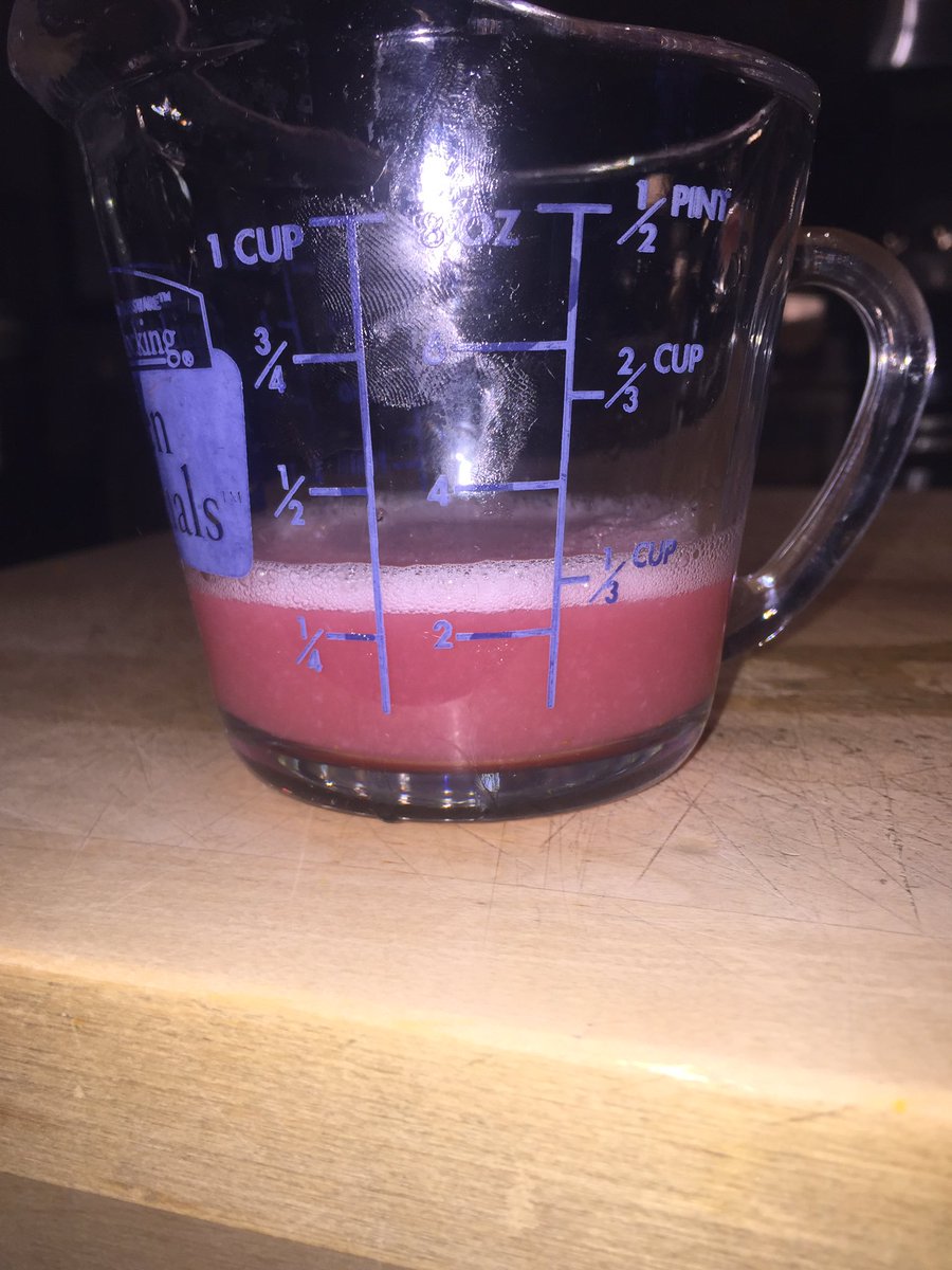 calgalb13's tweet photo. This is what happens when you extract DNA from a strawberry! #eptpush https://t.co/wGHQts0cil