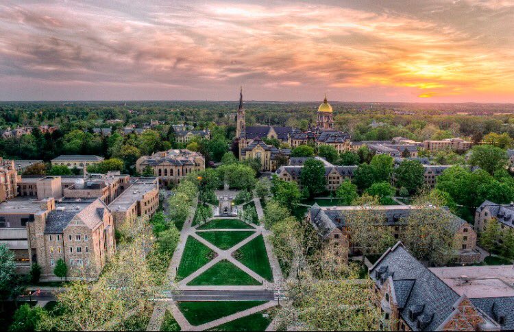 FraizerMatt's tweet photo. Proud to announce that I'll be continuing my education and running career at the University of Notre Dame 🍀 #GoIrish https://t.co/vCHOJ3qEMV